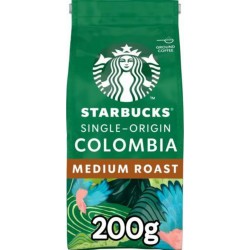 STARBUCKS Café moulu Medium Colombia 200g