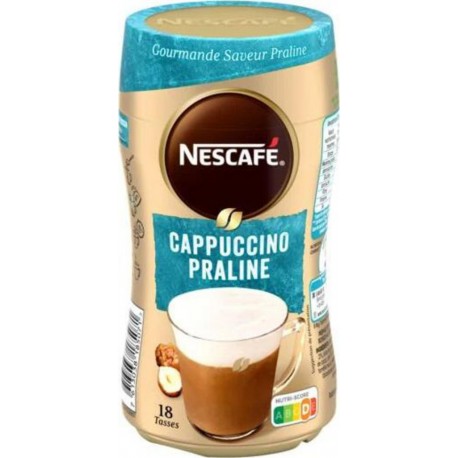 Nescafé Café soluble Cappuccino Praline 279g