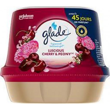 Glade Désodorisant gel Peoney & Cherry x1