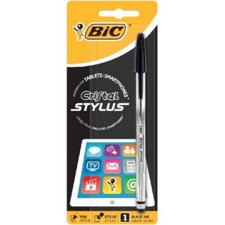 BIC STYLUS POUR TABLETTE NOIR