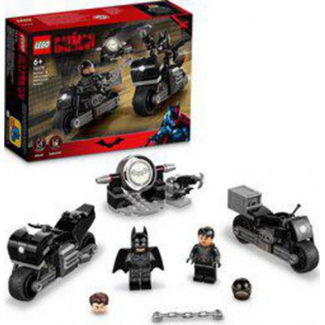 LEGO COURSE POURSUITE MOTO BATMAN