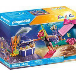 Playmobil 70678 SET CADEAU PLONGEUSE SS MARINE