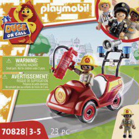 Playmobil 70828 VOITURETTE POMPIER DUCK ONCALL