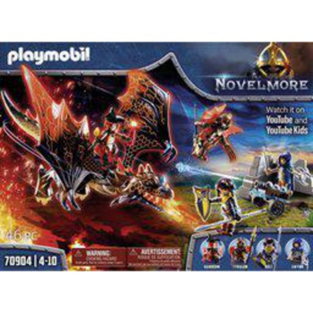 Playmobil 70904 CHEVALIERS NOVELM+DRAGON BURN