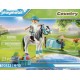 Playmobil 70522 CAVALIERE AVEC PONEY GRIS