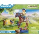 Playmobil 70523 CAVALIER AVEC PONEY BRUN