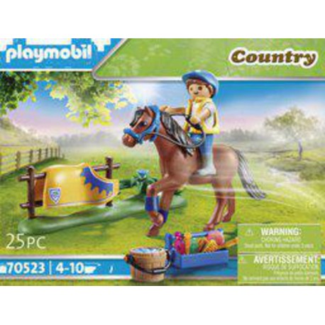 Playmobil 70523 CAVALIER AVEC PONEY BRUN