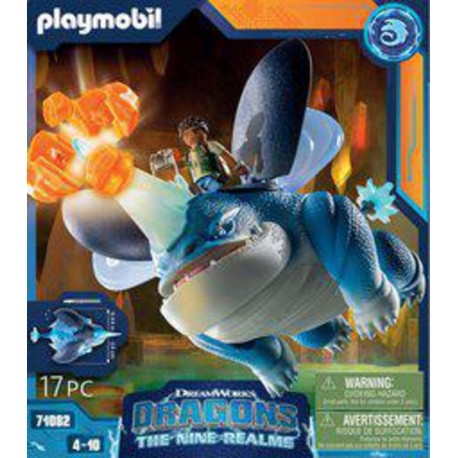 Playmobil 71082 PLOWHORN + D ANGELO DRAGONS