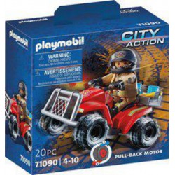 Playmobil 71090 POMPIER ET QUAD