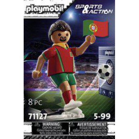 Playmobil 71127 JOUEUR FOOT PORTUGAIS