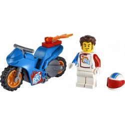 LEGO MOTO CASCADE FUSEE CITY STUNT