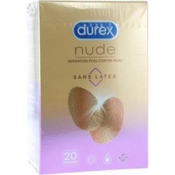 Durex Préservatifs Nude sans latex x20