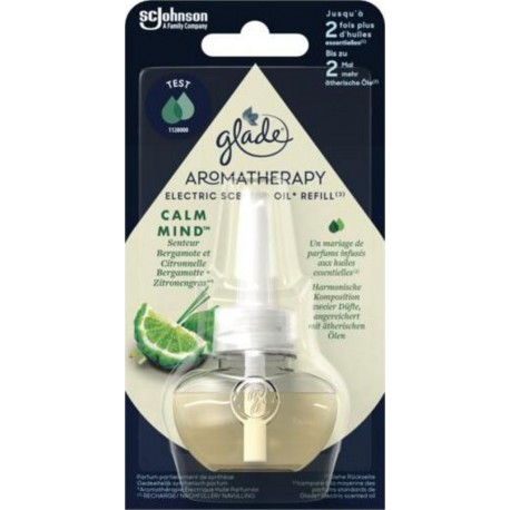 Glade Recharge Diffuseur Aromathérapie Calm