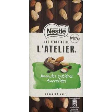 NESTLE L’Atelier Amandes entières torréfiées 195g