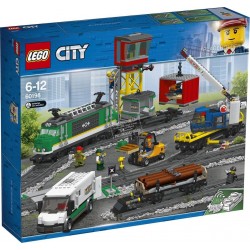 LEGO 60198 City - Le train de marchandises télécommandé
