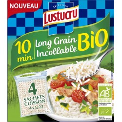 Lustucru Riz long grain incollable sachets cuisson 10mn