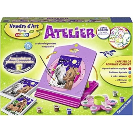 Ravensburger Atelier Numéro d'Art Chevaux