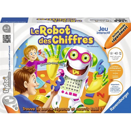 Ravensburger tiptoi® Le robot des chiffres