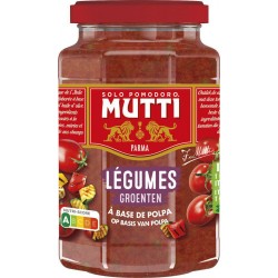 Mutti Sauce tomate & légumes grillés 400g (lot de 5)