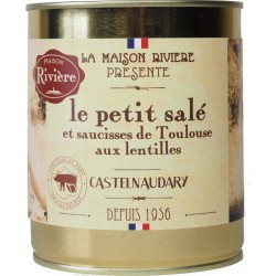 Maison Riviere Plat cuisiné petit salé 840g