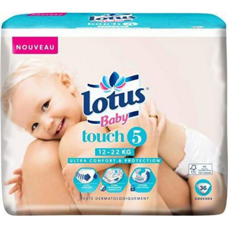 Couches Lotus Baby Touch - Lotus