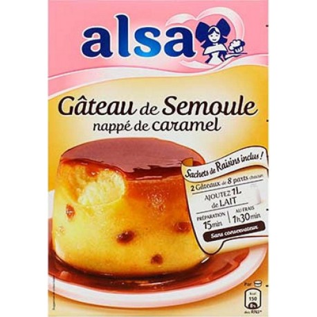 Alsa GATEAU SEMOULE x2 414g