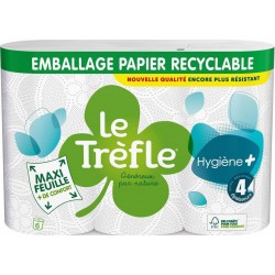 Le Trèfle Papier toilette Hygiène Plus x6