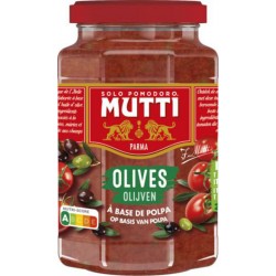 Mutti Sauce tomate aux Olives 400g