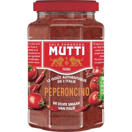 Mutti Sauce tomates et piments 400g