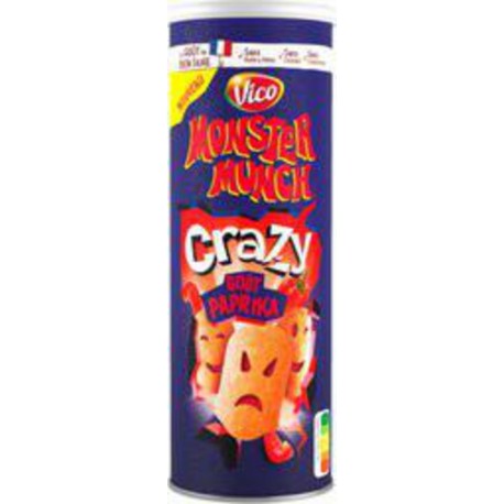 MONSTER MUNCH Chips tuiles crazy goût paprika 150g