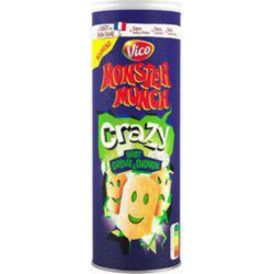 MONSTER MUNCH Chips tuiles crazy goût crème et oignon 150g