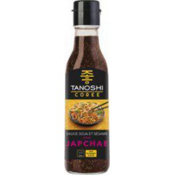 TANOSHI Sauce soja et sésame pour japchae bouteille 225ml