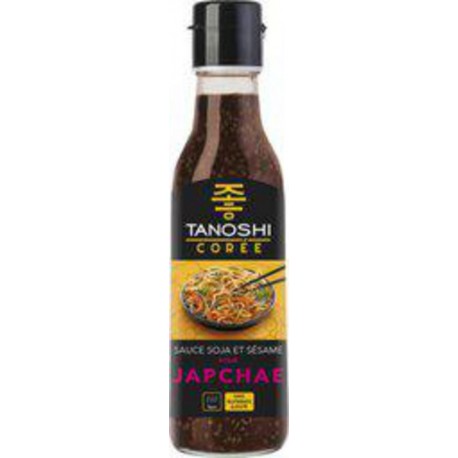 TANOSHI Sauce soja et sésame pour japchae bouteille 225ml