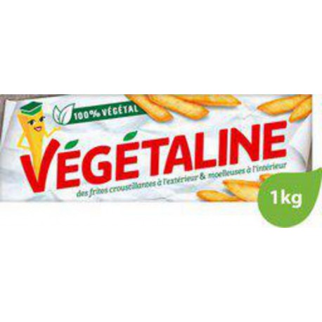 VEGETALINE Graisse à frire 100% végétale 2x500g 1Kg