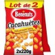 BENENUTS Cacahuètes délicatement salées lot de 2