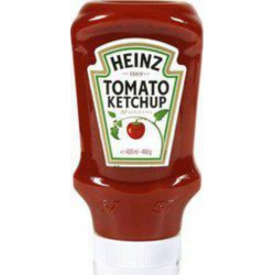 HEINZ Tomato ketchup en squeeze top down 460g