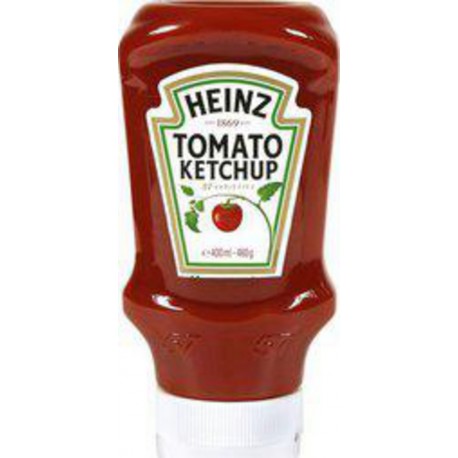 HEINZ Tomato ketchup en squeeze top down 460g