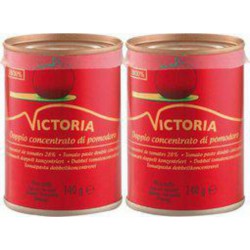 VICTORIA Double concentré de Tomates 28% 2x140g 280g