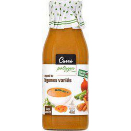 CARRE POTAGER Velouté de légumes variés sans additif 48cl