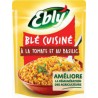 EBLY Blé précuit cuisiné à la tomate et au basilic 220g