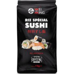 WEI MING Riz japonica spécial sushi 1Kg