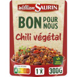 WILLIAM SAURIN Chili végétal 100% veggie