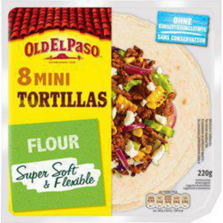 OLD EL PASO Mini tortillas nature