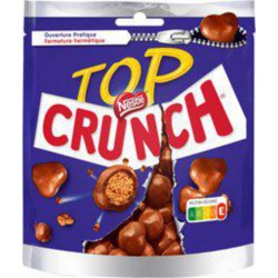 CRUNCH Chocolat au Lait Cœur aux Céréales Croustillantes 230g