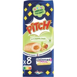 PITCH Brioches goût Pomme Poire x8 300g