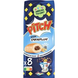 Pitch Brioches Chocolat au Lait x8 300g (lot de 3)