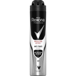 Rexona Men MotionSense Protection Active+ Anti-Trace 200ml (lot de 4)