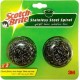 Scotch-Brite 3M Metallic Spiral Ball Spécial Inox x2