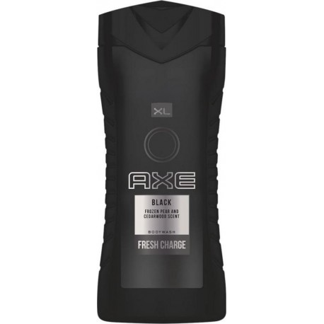 Axe Gel Douche Homme XL Black Frozen Pear and Cedarwood Scent 400ml (lot de 3)