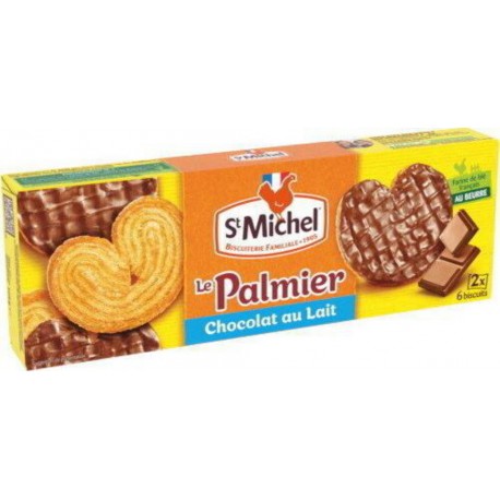 St Michel Le Palmiers Chocolat au lait 125g